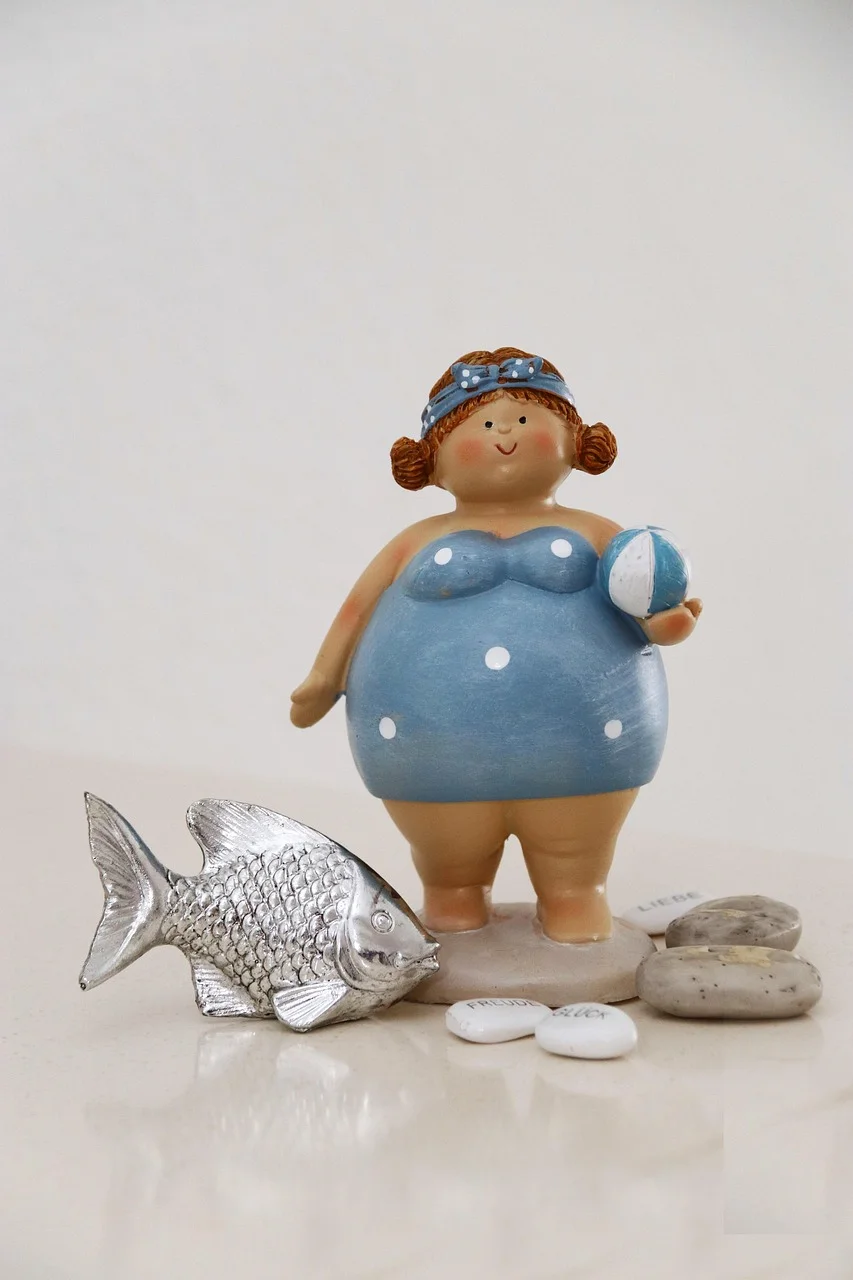 woman, decoration, figure, swimsuit