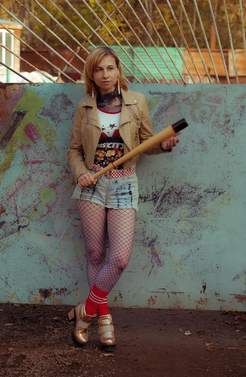 girl, street, fashion, model