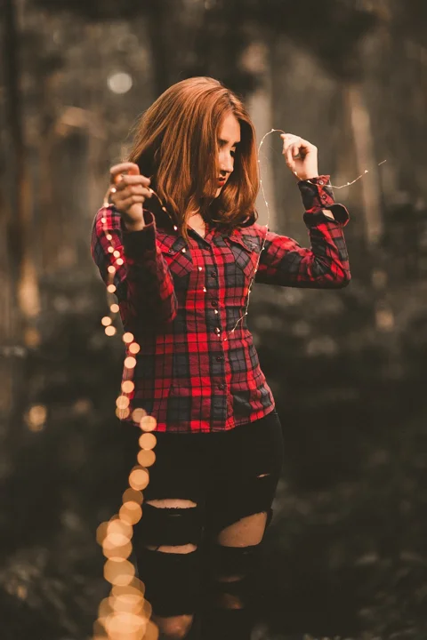people, woman, girl, ripped jeans