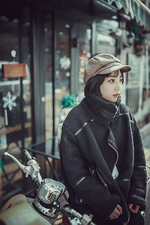 여성, 모델, 분장, 베이징 미인