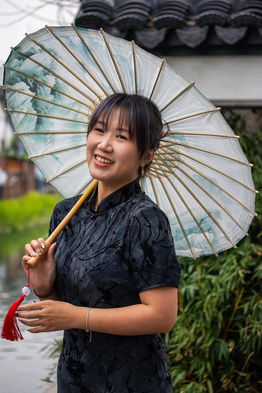 肖像、女人、摆姿势、风格