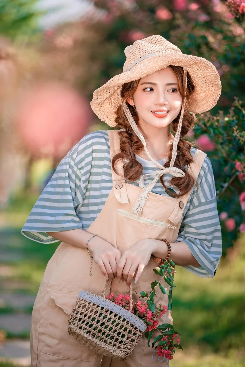 girl, beauty, outdoors, young
