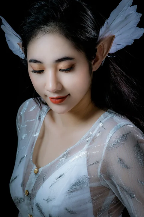 woman, elf, elf costume, vietnamese woman