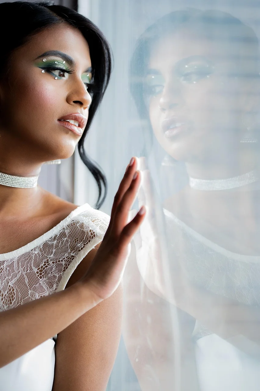 bride, wedding, pose, smile