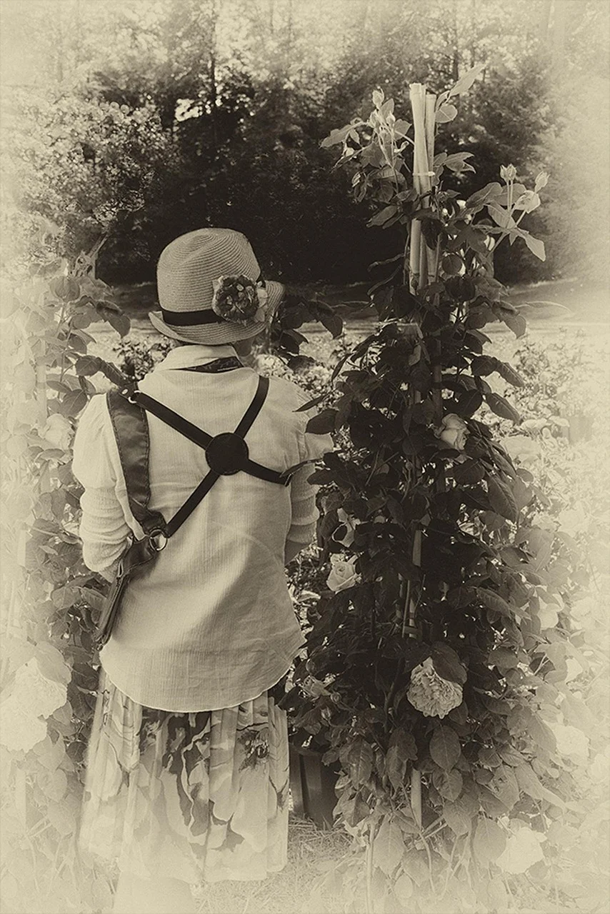 young, past, woman
