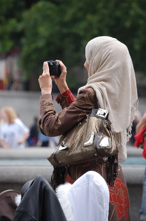 sightseer, tourist, vacation, woman