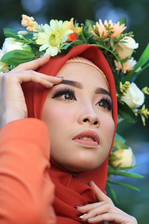 beauty, makeup, model, portrait