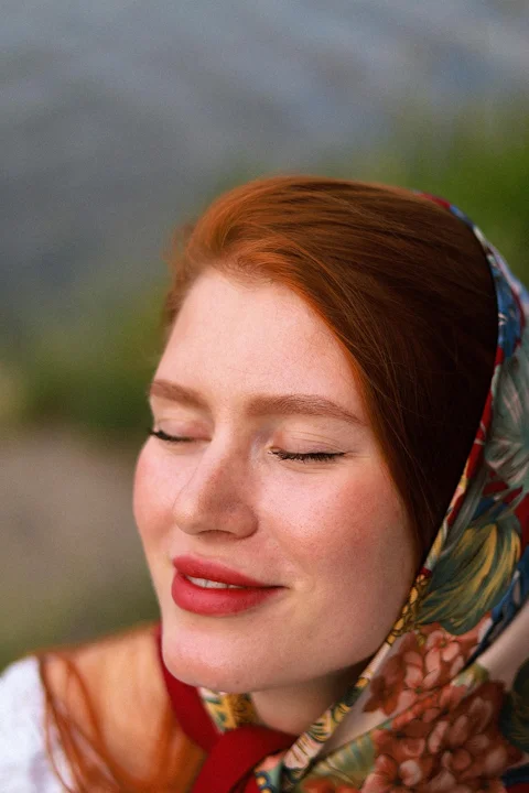 woman, beauty, red head, ginger hair