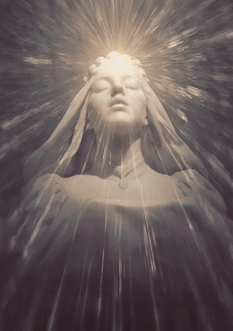 book cover, holy, spiritual, light
