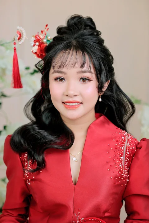 asian, woman, fashion, model