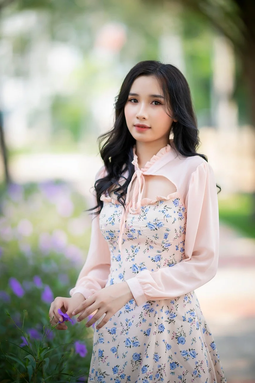 女人，美丽，模特，姿势