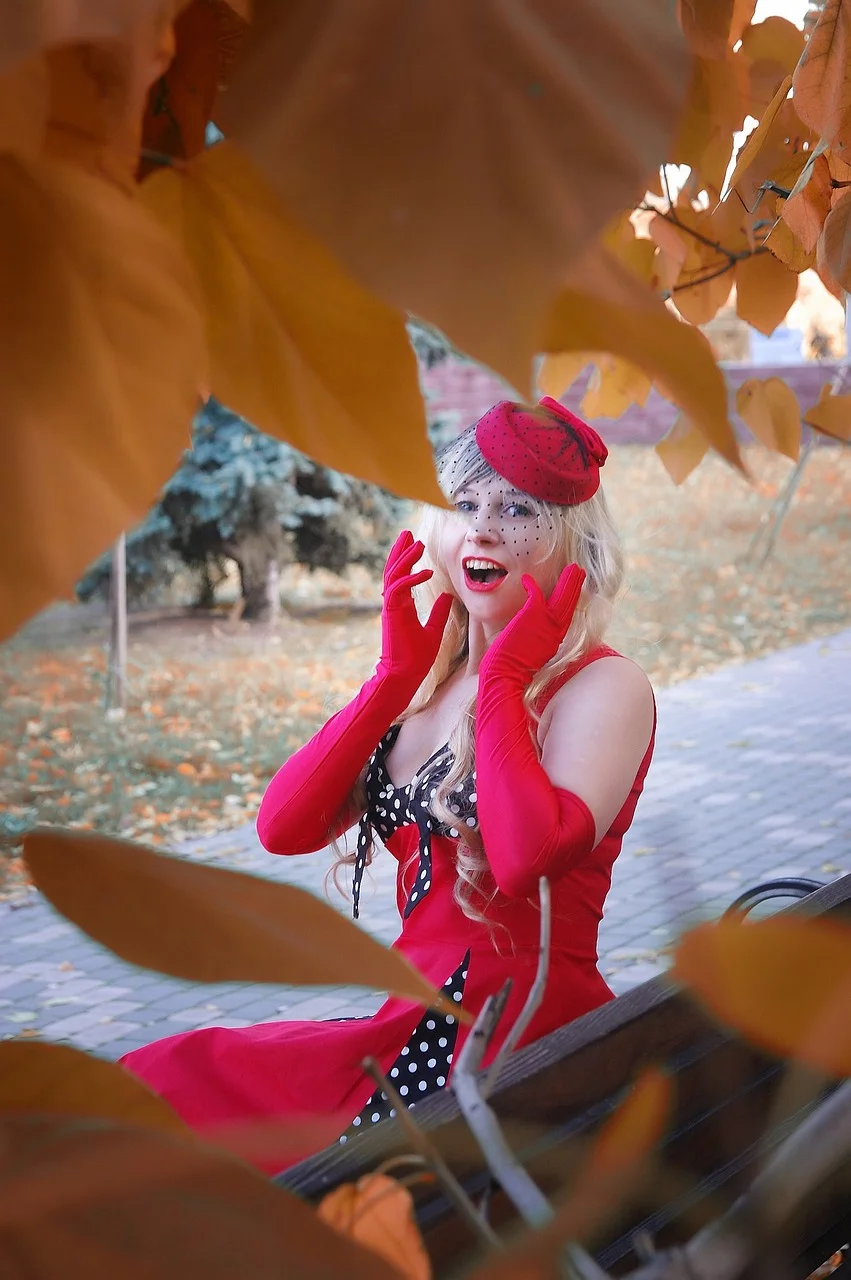 pin-up, retro, vintage, veil