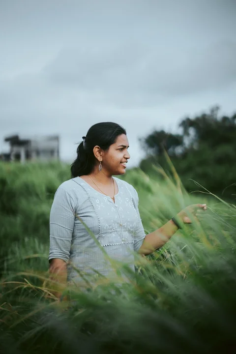 woman, person, outdoor, landscape