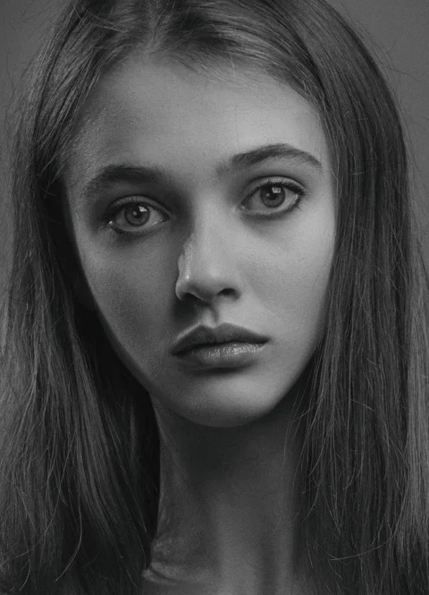 portrait, woman, beautiful, makeup