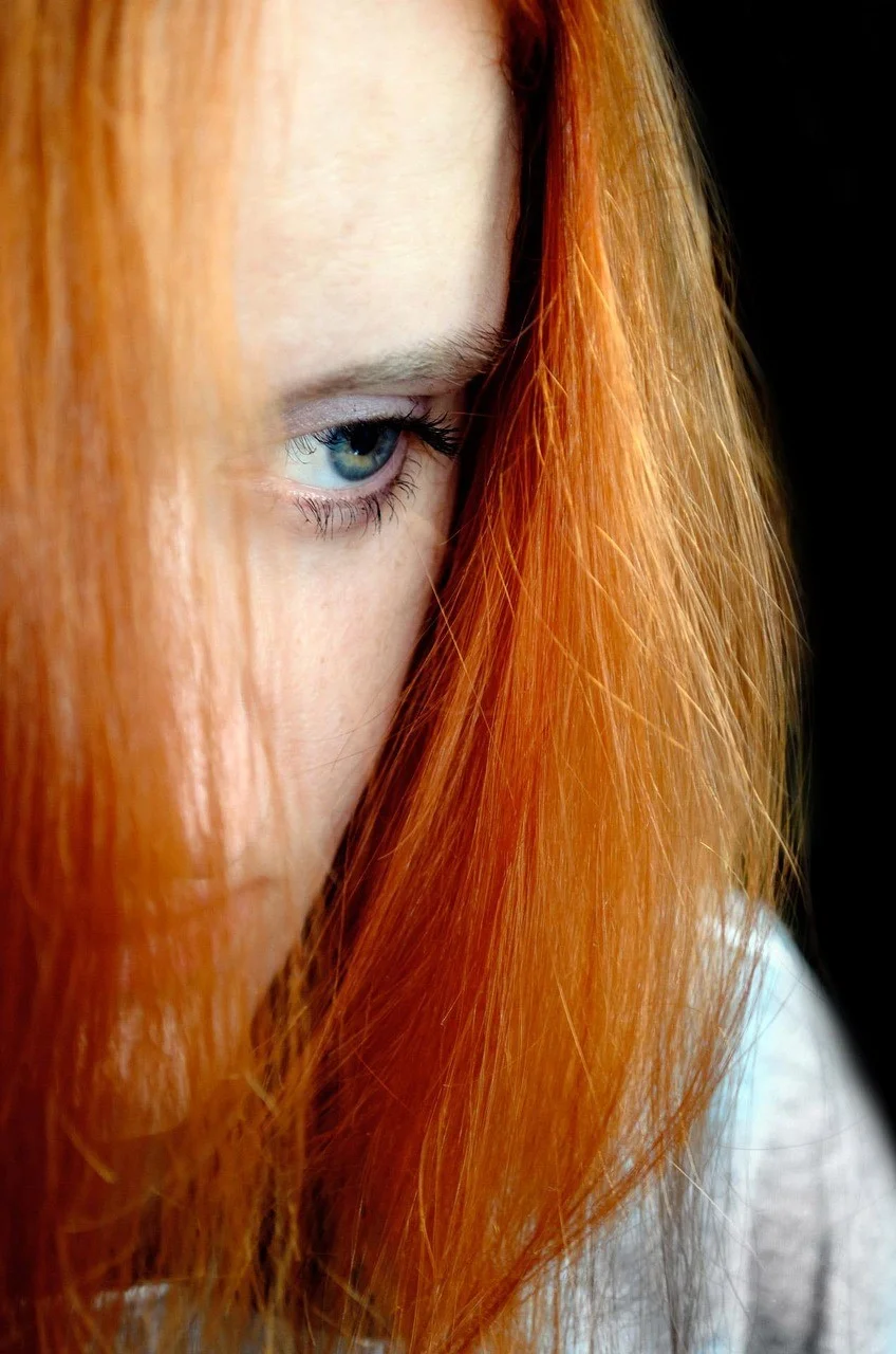 sad, woman, mood, sadness