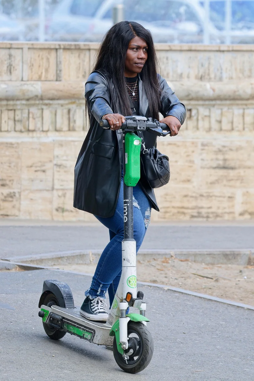 woman, black, african, riding