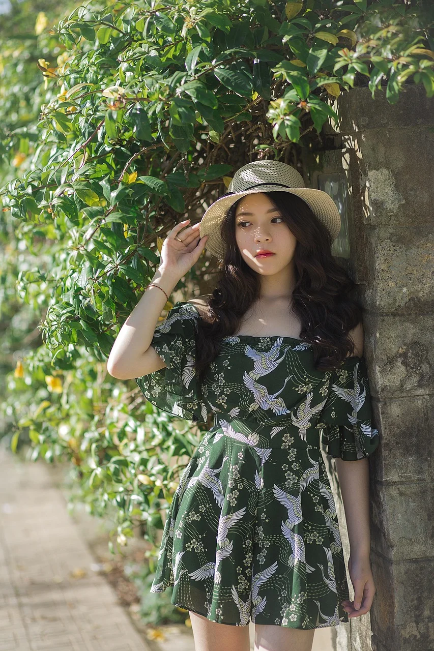 大叻, 女孩, 女人, 植物