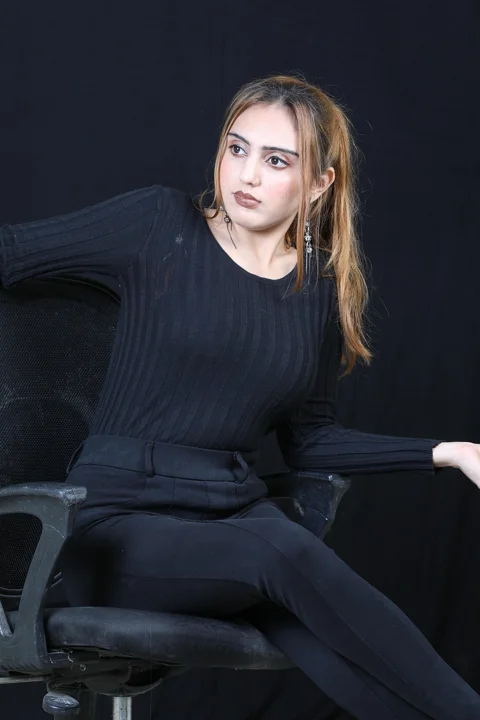 woman, model, pose, female