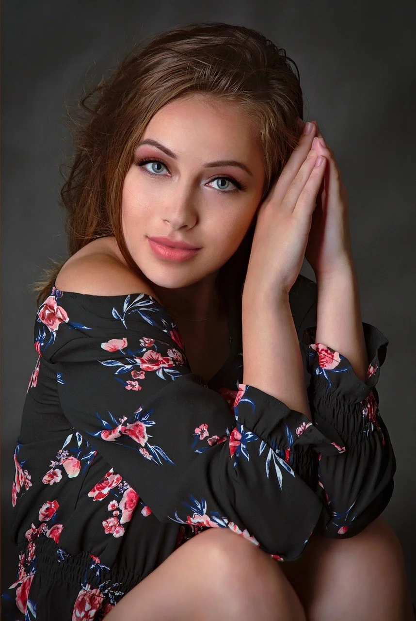 woman, girl, model, makeup