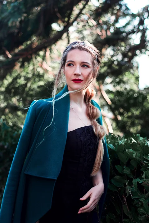woman, portrait, model, fashion