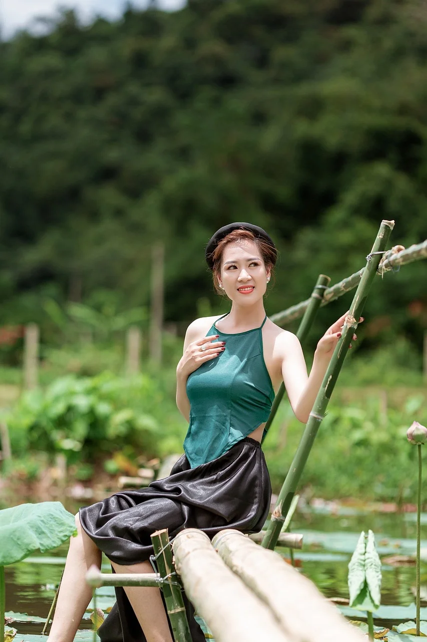 woman, ao yem, fashion, portrait