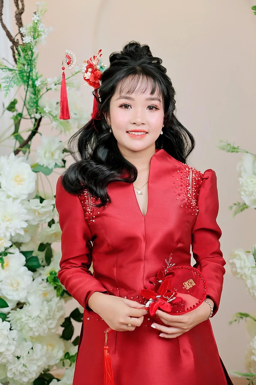 asian, woman, fashion, model