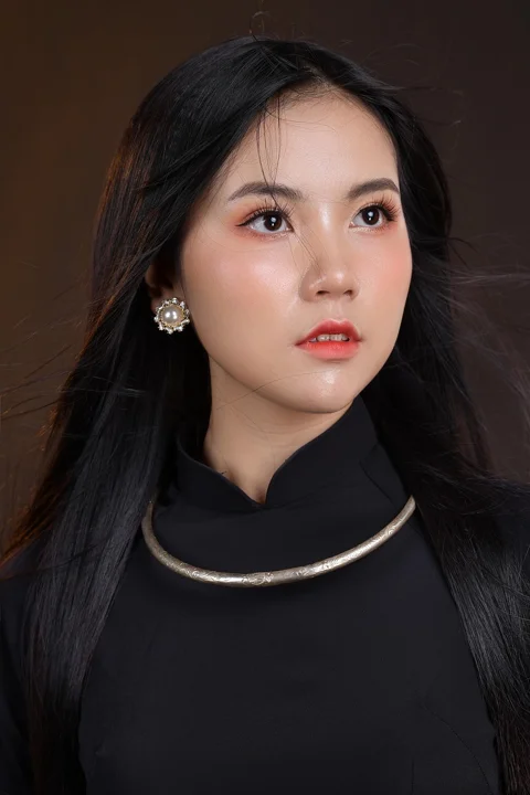 亚洲女子, 肖像, 河内, 女人
