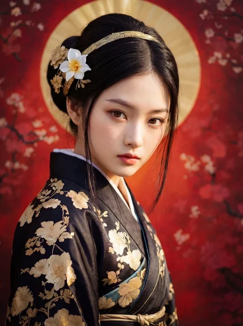 女人，肖像，模特，女孩