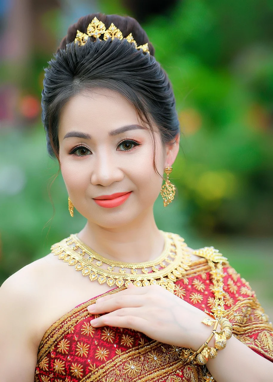 scene, skin, photos of ethnic people, khmer