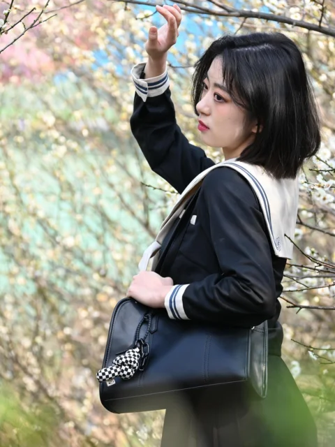 여성, 교복, 아시아인, 미녀