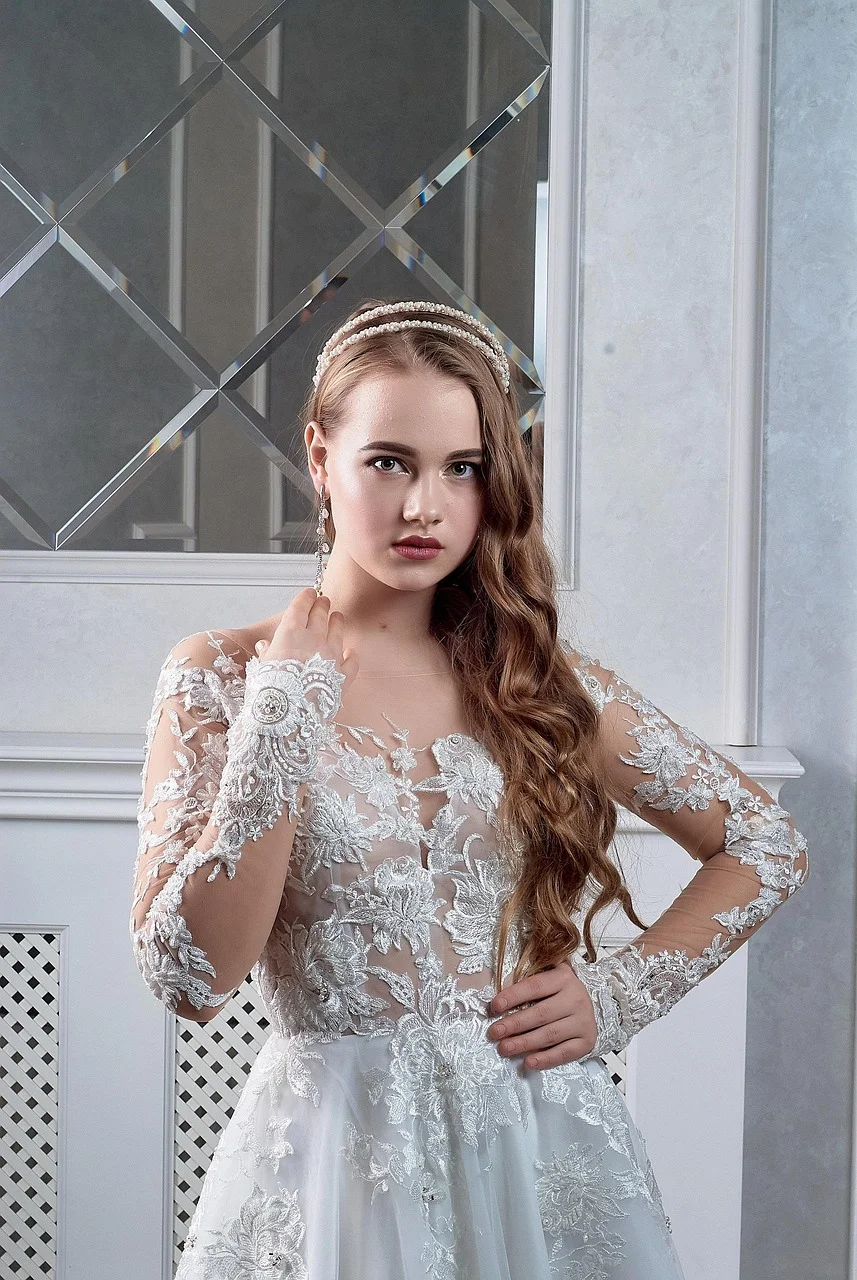 wedding, bride, young woman, love