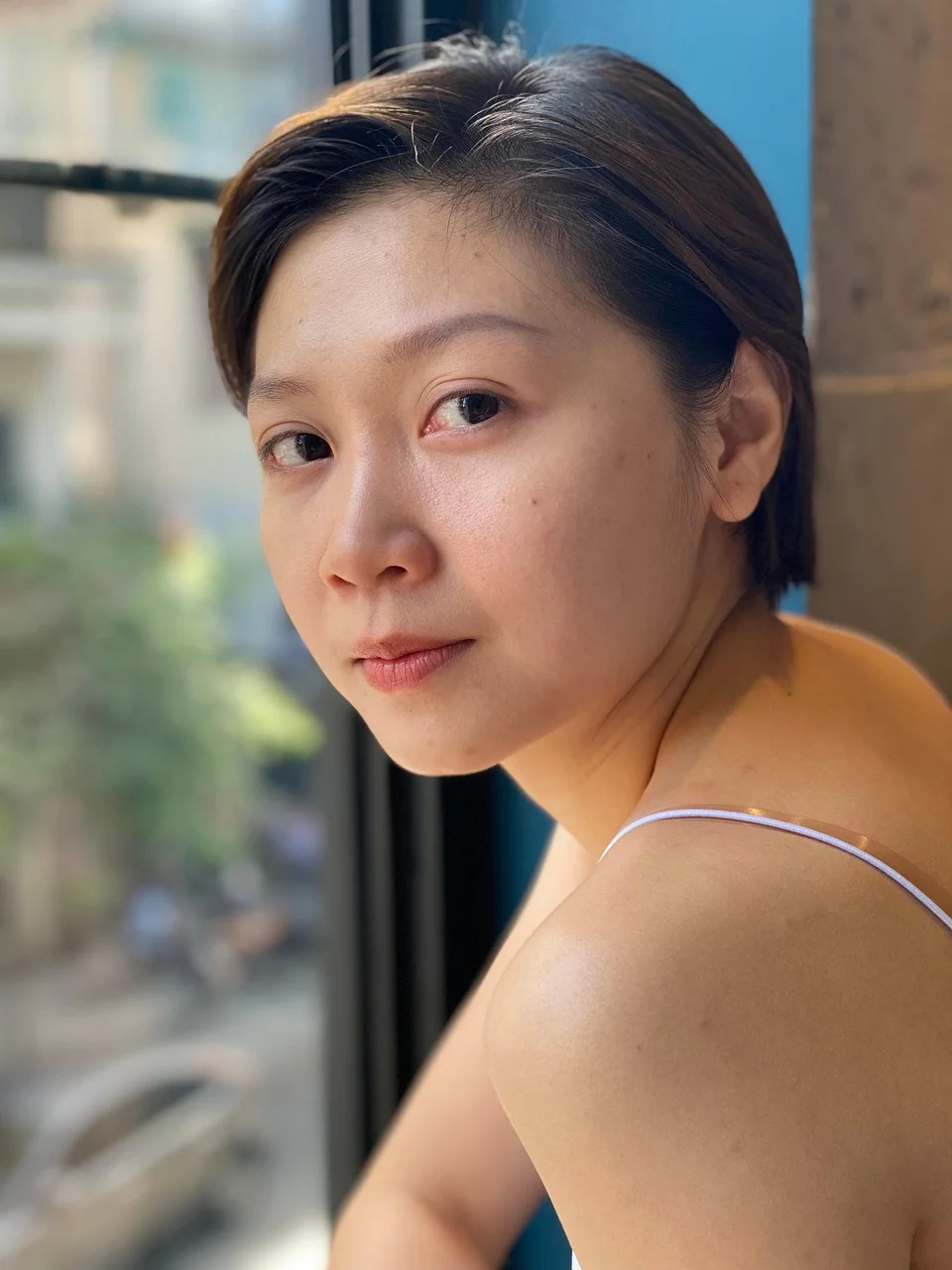 woman, model, portrait, pose