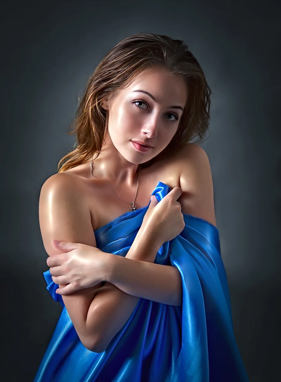 woman, beauty, portrait, bath