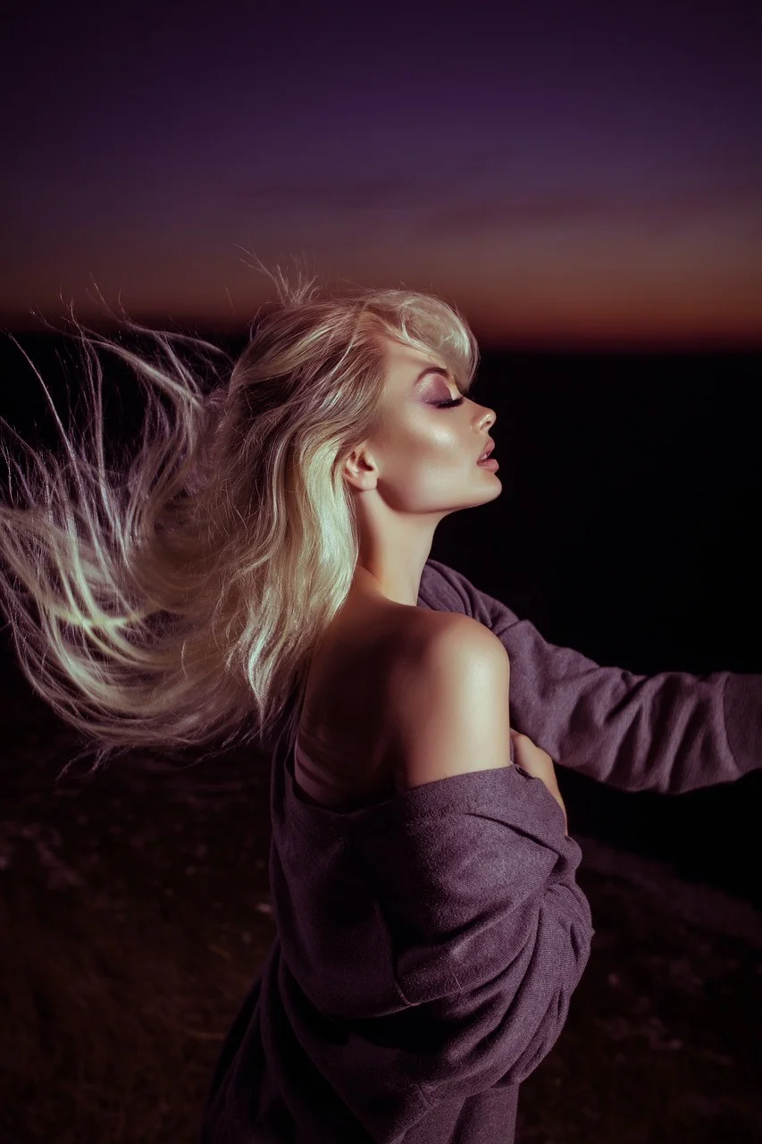 woman, model, portrait, pose