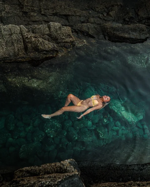 swim, girl, bikini, leisure