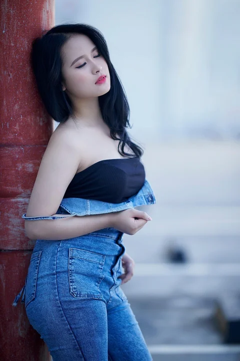 女性、モデル、ポートレート、ポーズ