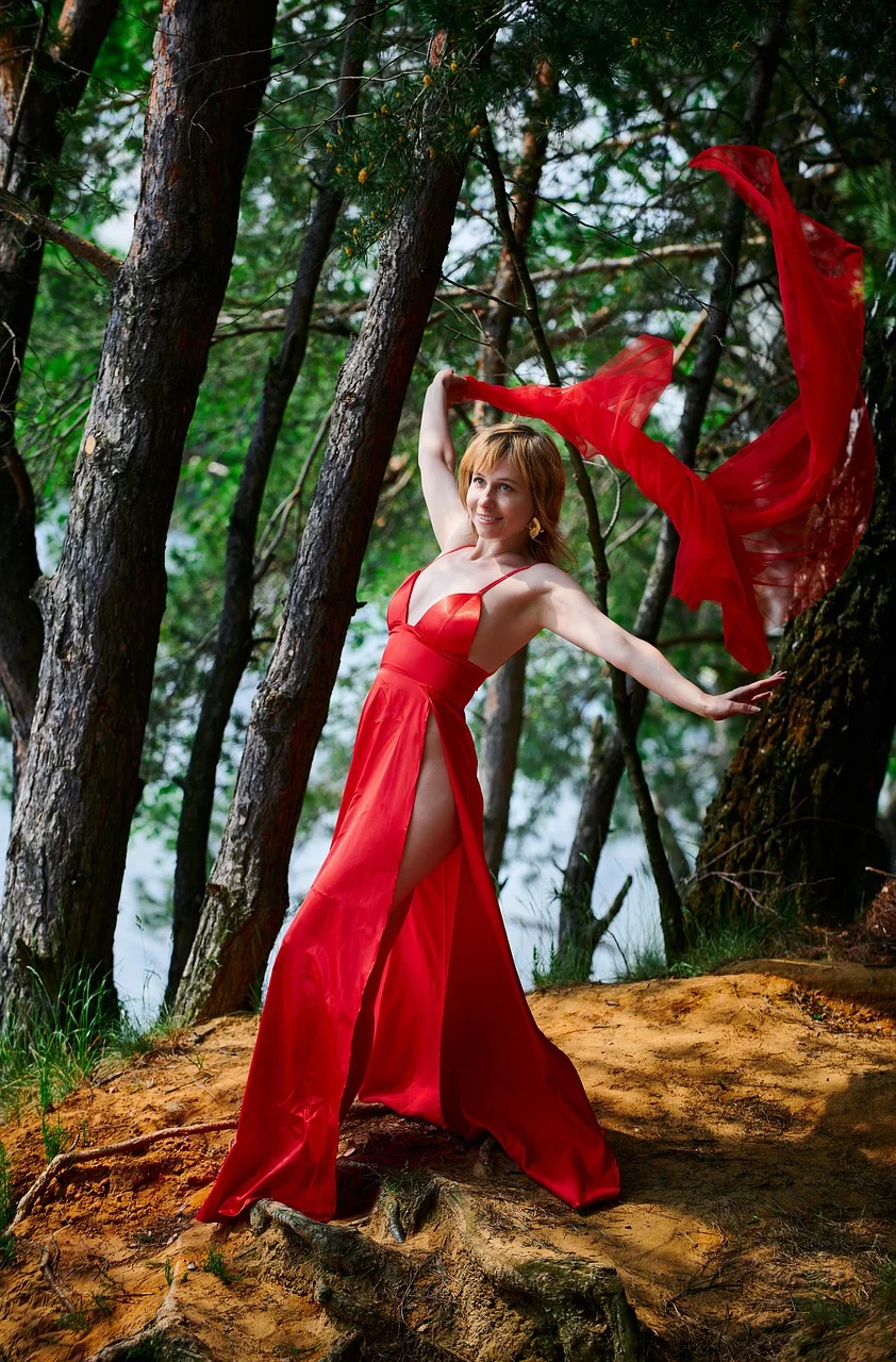 woman, dress, fashion, passion