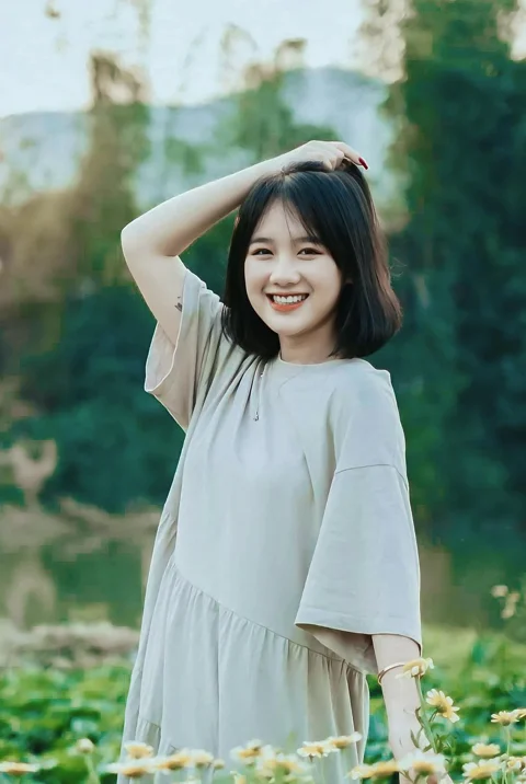 woman, model, smile, joy