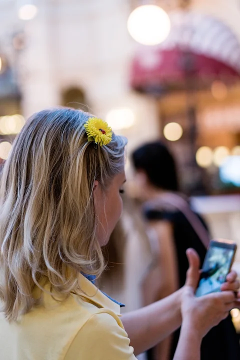 young woman, phone, woman, portrait