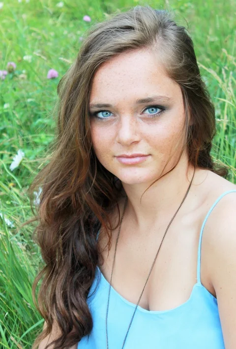 senior, blue eyes, portrait, caucasian