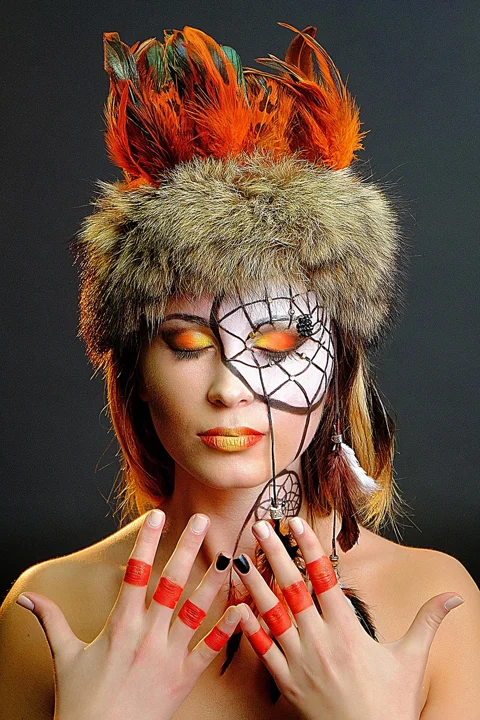 makeup, young woman, model, portrait