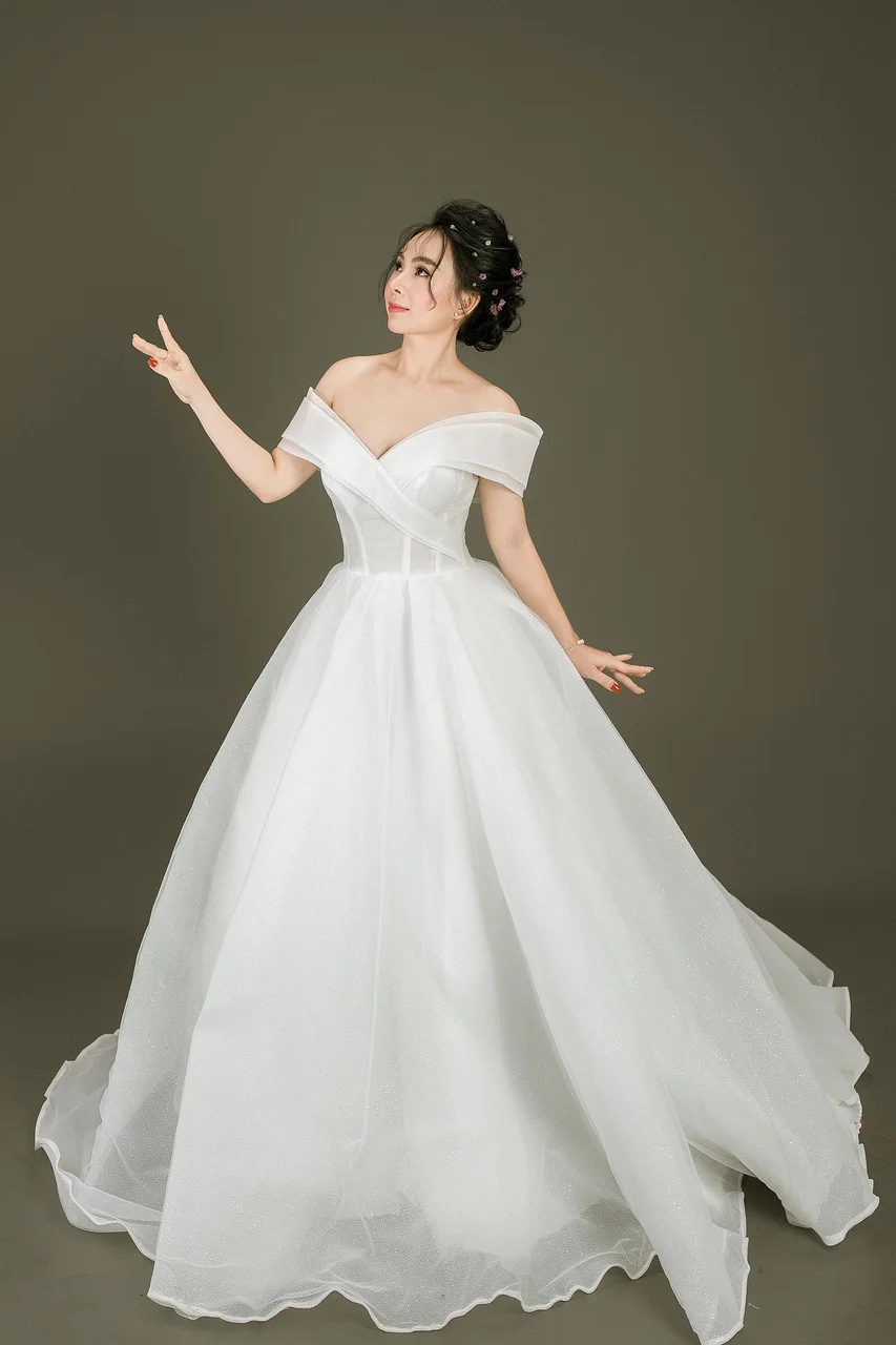 woman, bride, marriage, dress