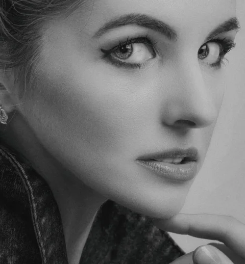 woman, makeup, portrait, beautiful