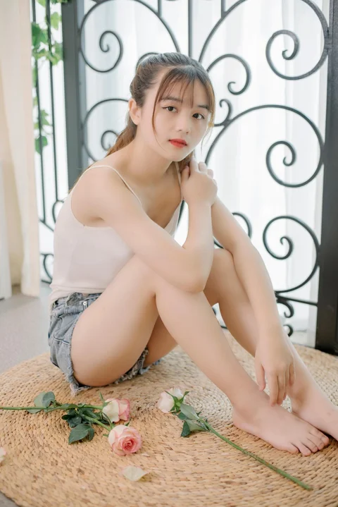 女人,模特兒,肖像,姿勢