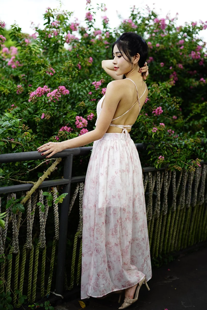 woman, beauty, portrait, dress