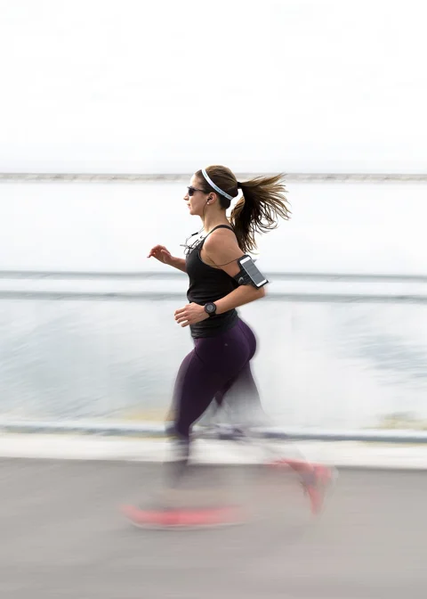people, woman, running, exercise