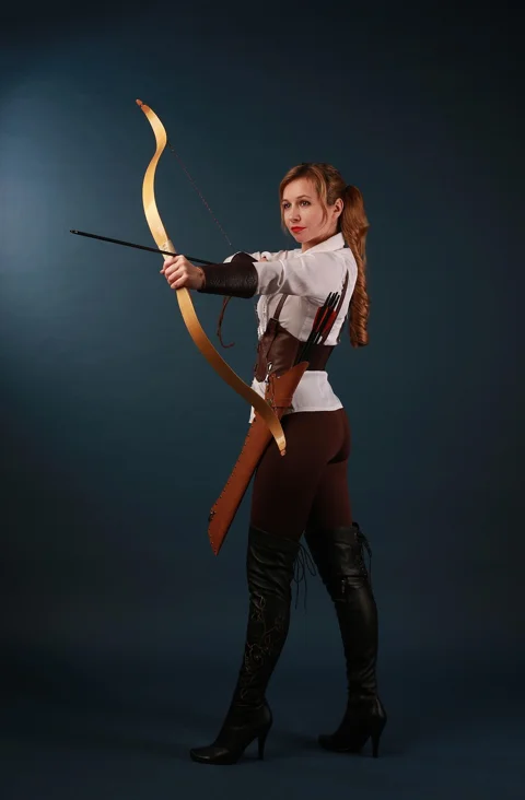archer, fantasy, woman, cosplay