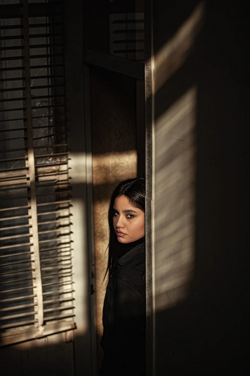 woman, model, face, casual