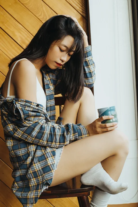 초상, 여성, 모델, 소녀