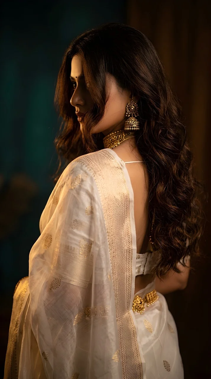saree, traditional clothing, woman, culture